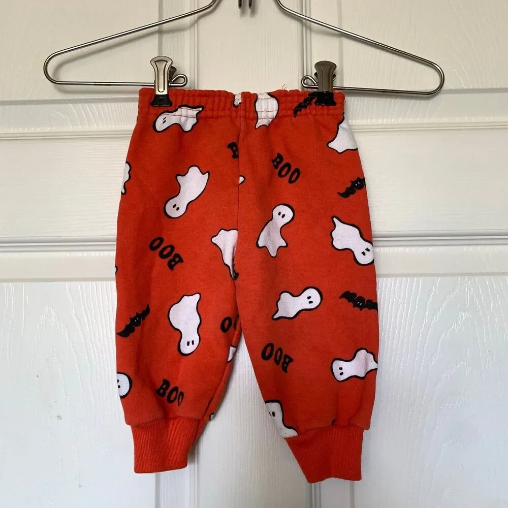 Vintage Pro spirit select sweats set Boo Ghost bats halloween